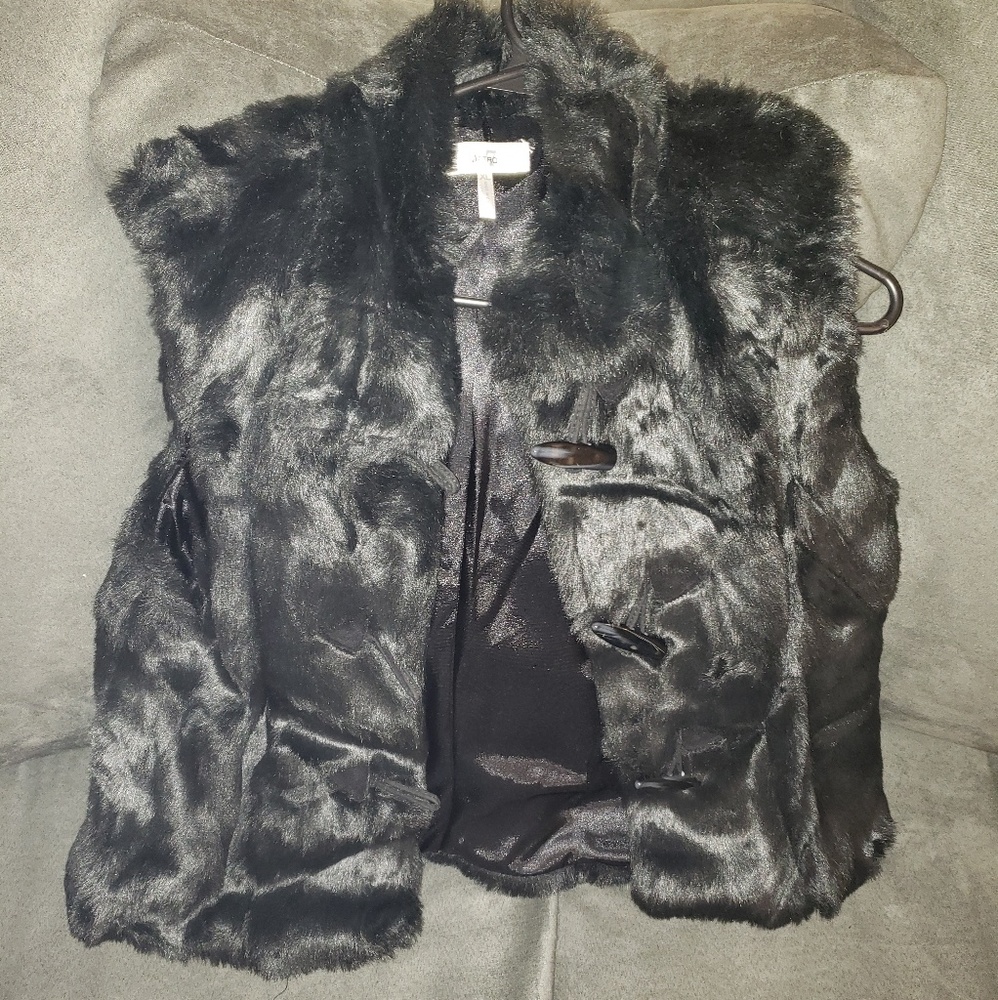 Faux Mink Vest
